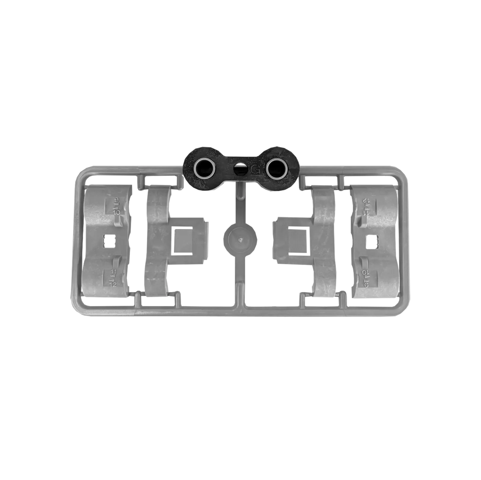 Cable seal, double, BPEO ECAM D18, mid-span, 9-12mm, Corning