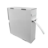 Shrink tubing, 4.8-9.5mm, roll 8m, white