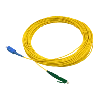 Patch cable easy-strip simplex SM, G652D, SC/APC-SC/PC, 2mm, 10m, to be used for pre-/ OTDR launch cable reel