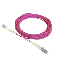 Patch cable duplex OM4, LC/PC-LC/PC, 1.8mm, 15m