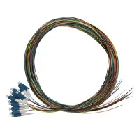 Pigtail Set, 12-piece, SM, LC/PC, Colored, 2 m, Maunt