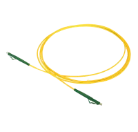 Patch cable easy-strip simplex SM, LC/APC-LC/APC, 2mm, 10m, to be used for pre-/ OTDR launch cable reel