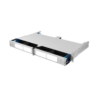IANOS chassis, 12-gang, 1HE, gray