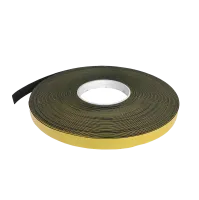 Foam tape, 15x1mm, roll 30m, black