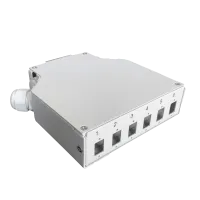 DIN Rail, 6-way, for simplex adapters